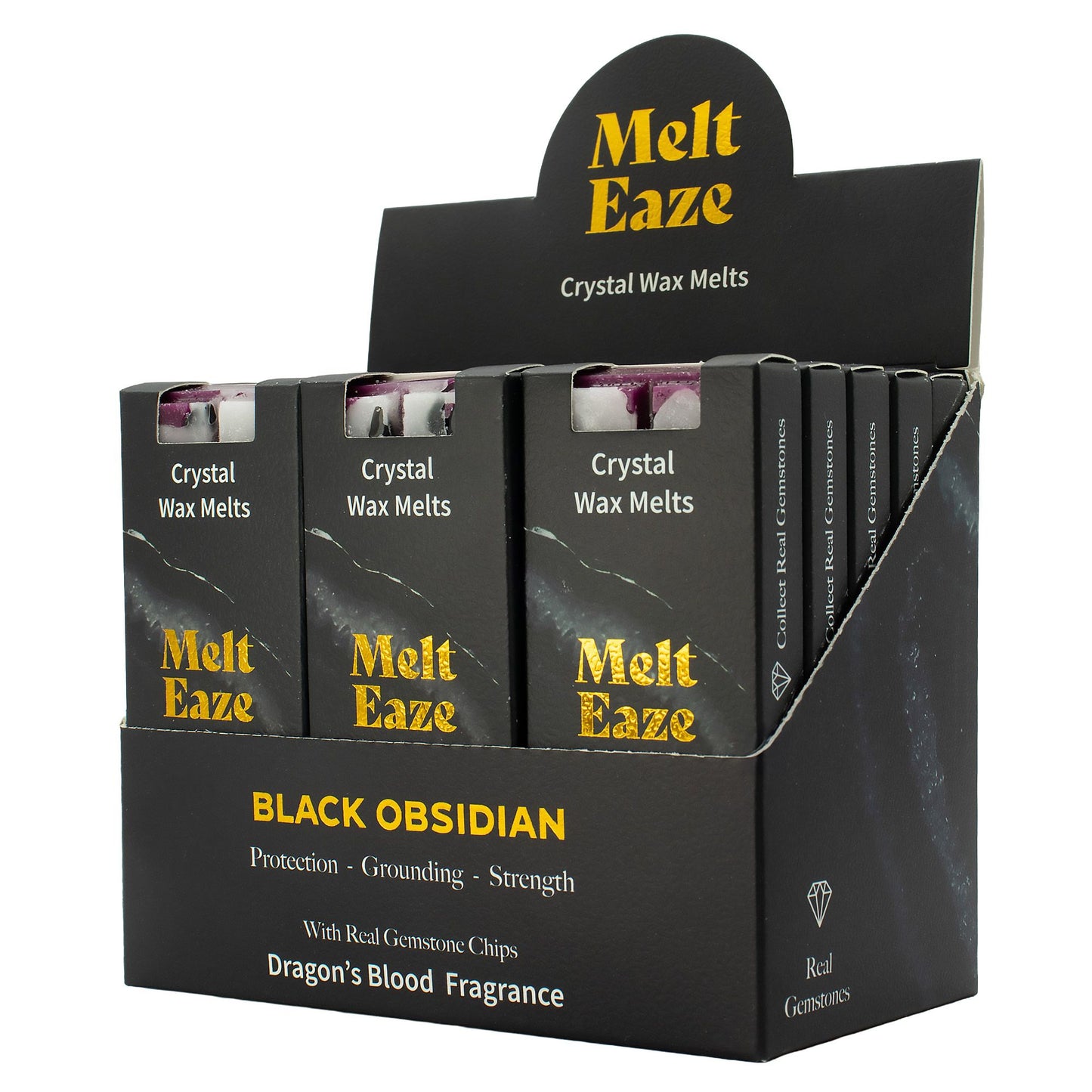 MeltEaze Wax Melts 50g - Escudo de Obsidiana - Sangre de Dragón