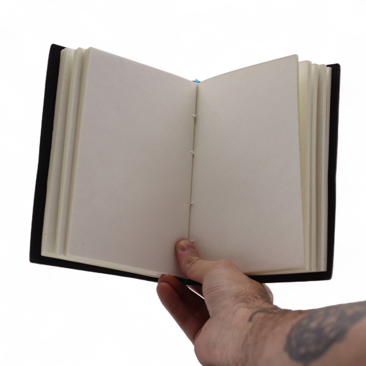 Carnets reliés en cuir (7 x 5 pouces) - Mes chakras sont alignés - 200 pages, papier ordinaire