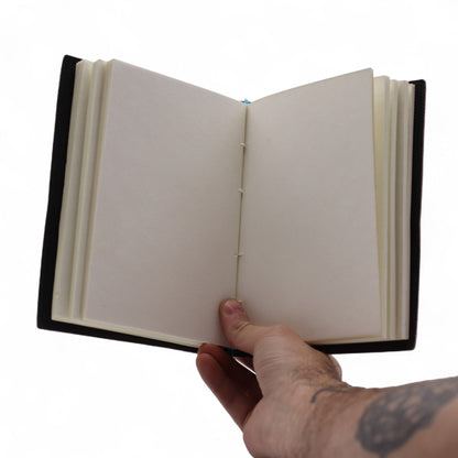 Carnets reliés en cuir (7 x 5 pouces) - Mes chakras sont alignés - 200 pages, papier ordinaire