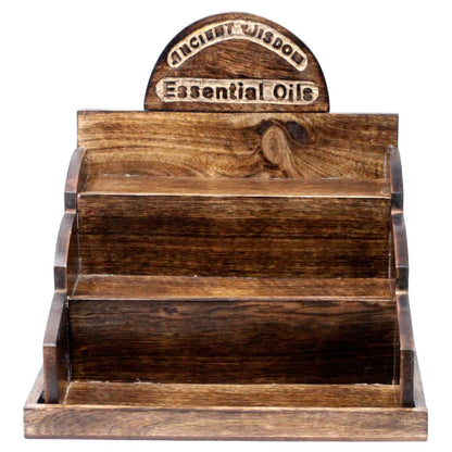 Expositor Madera aceite esencial / fragancia