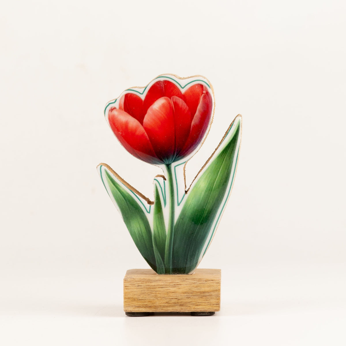 Plantas decorativas de madera - Mini tulipán