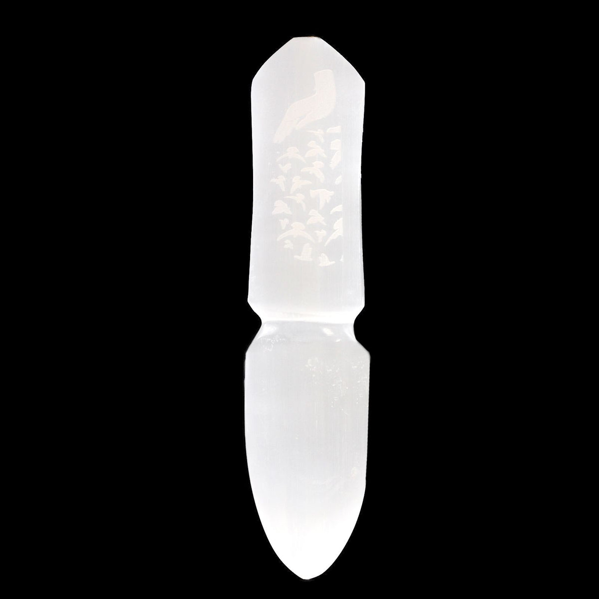 Selenite Ritual Knife: Cord Release Edition