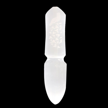 Selenite Ritual Knife: Cord Release Edition
