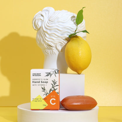 Conjunto jabón vitamina c