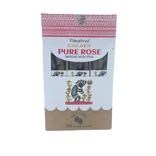 Varillas de resina para difuminar Doradas Rosa Pura de 30g (6 unidades)