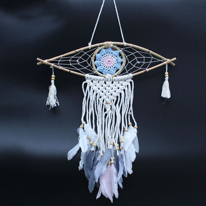 Atrapasueños - Sm Macramé Ojo Colores Surt
