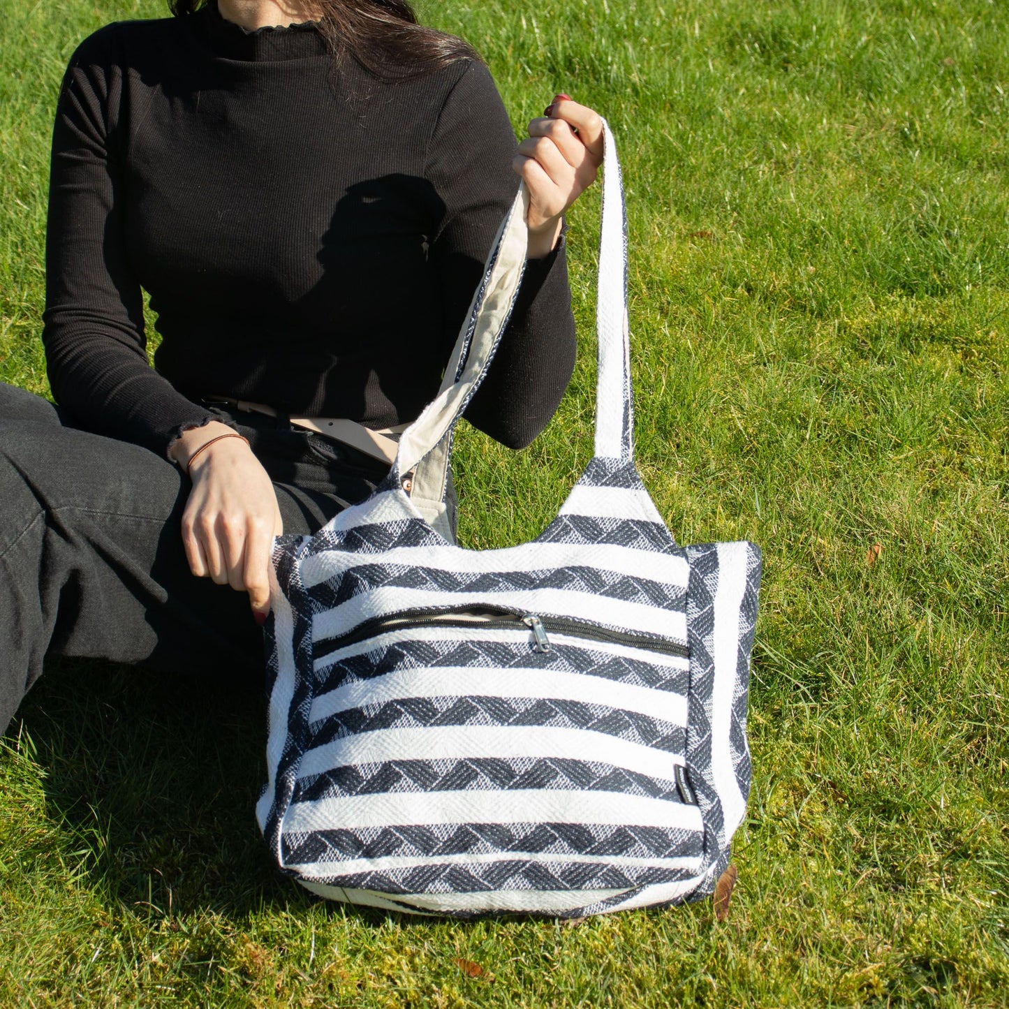 Sacs en jacquard naturel – Nomad Atlas – Sac de voyage Muse
