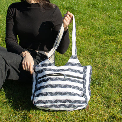 Sacs en jacquard naturel – Nomad Atlas – Sac de voyage Muse
