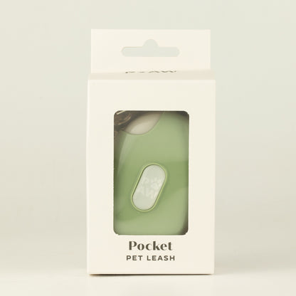 Correa para mascota Paw - Pocket Pod - Verde - 1.5 m