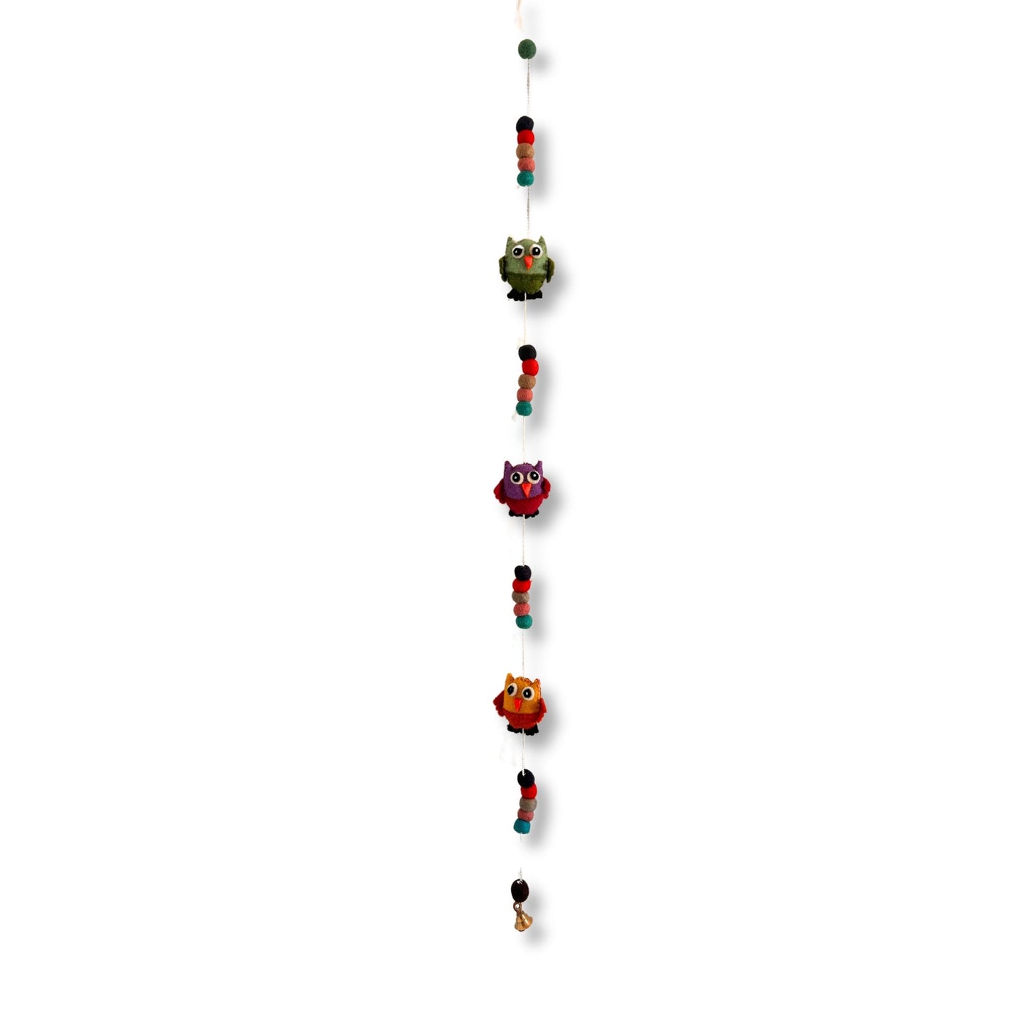 Colgante de Pared de Fieltro - Búhos (colores variados)
