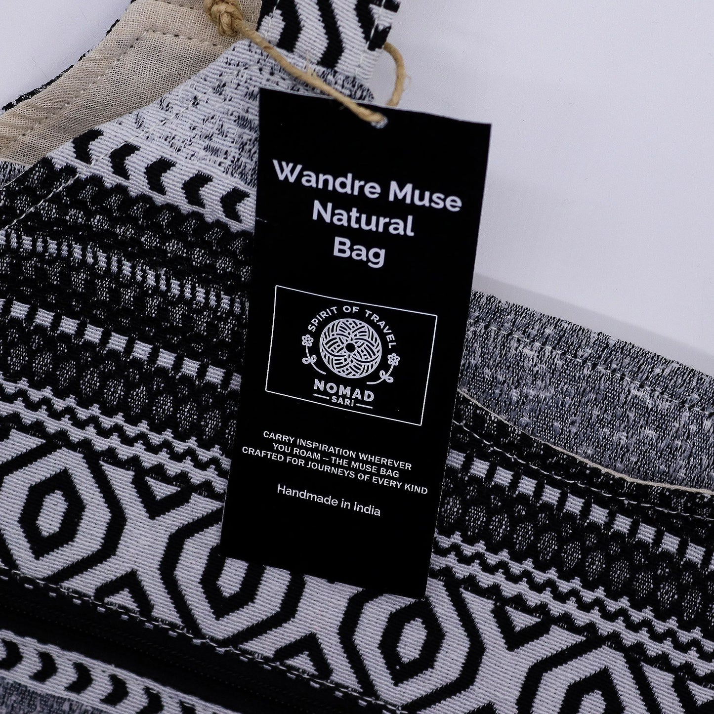 Taschen aus natürlichem Jacquard - Urban Caravan - Wander Muse Tasche