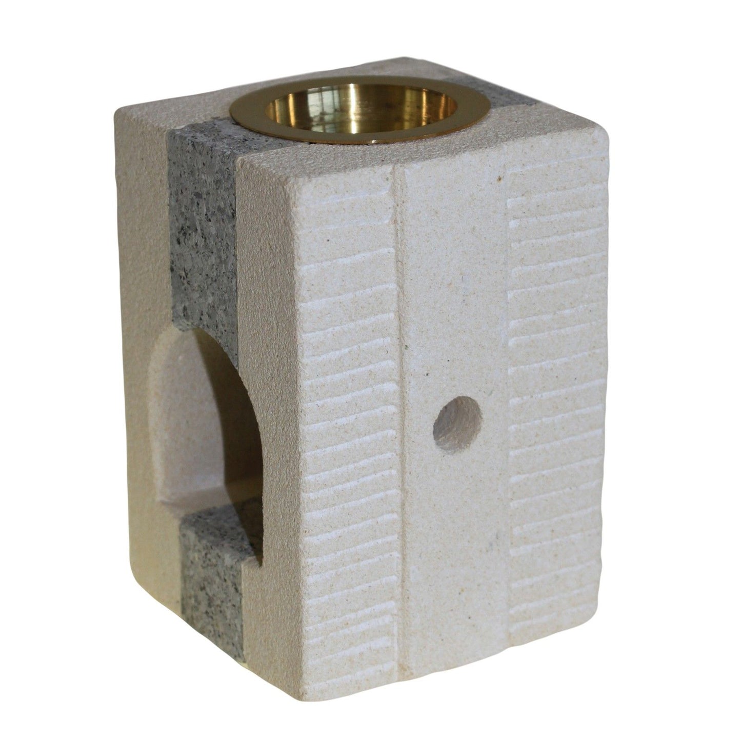 Quemador de Piedra Combo Cuadrado