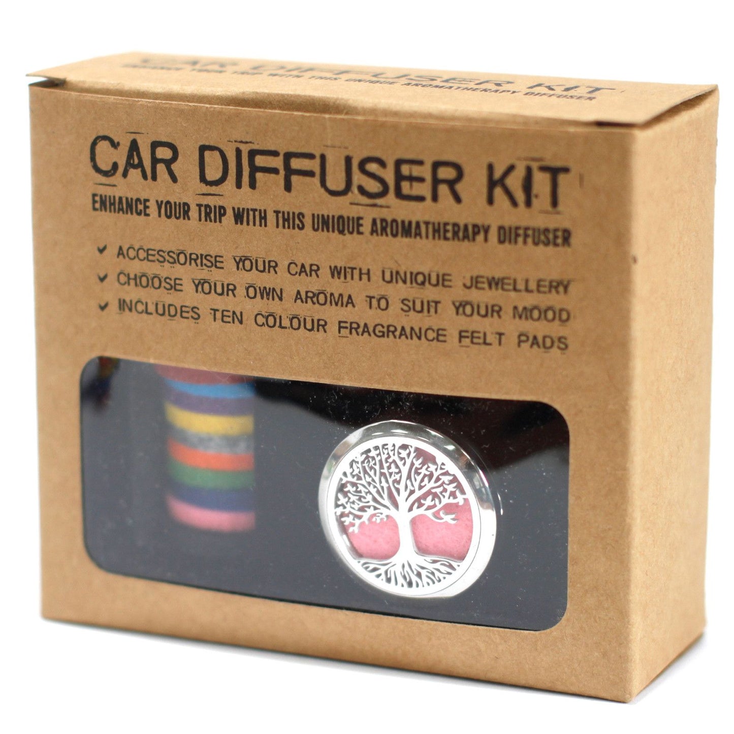 Kit Difusor de Coche Árbol de la Vida 30mm