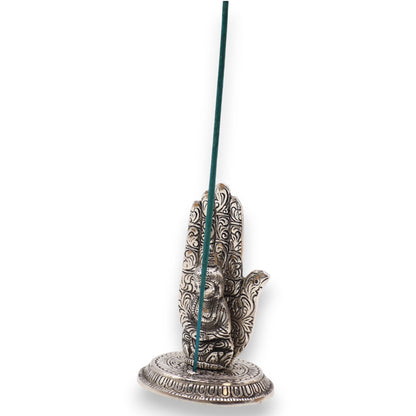 Buddha Hand Räucherstäbchenhalter 13x9cm