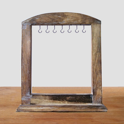 Soporte Mediano para Colgar - Madera Oscura (40x30 cm)