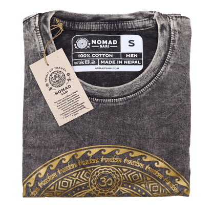 T-shirt Nomad Sari Small - Chakra - Gris foncé
