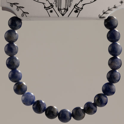 Pulsera de Poder Pequeña (17cmx6mm) - Sodalita