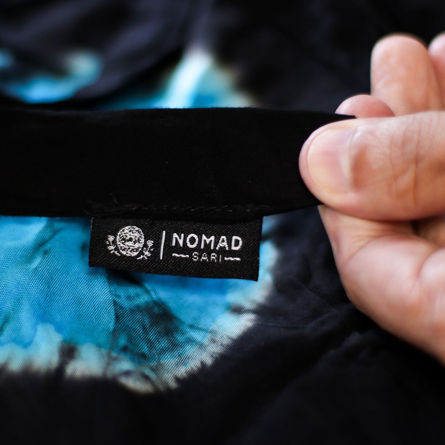 Loungehose im japanischen Stil - Groß - Schwarz, Blau