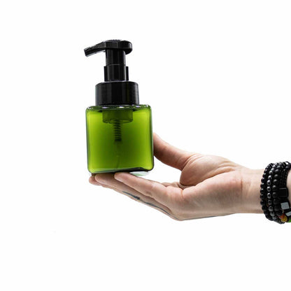 Botella dispensadora de espuma reutilizable en cuclillas - 250ml