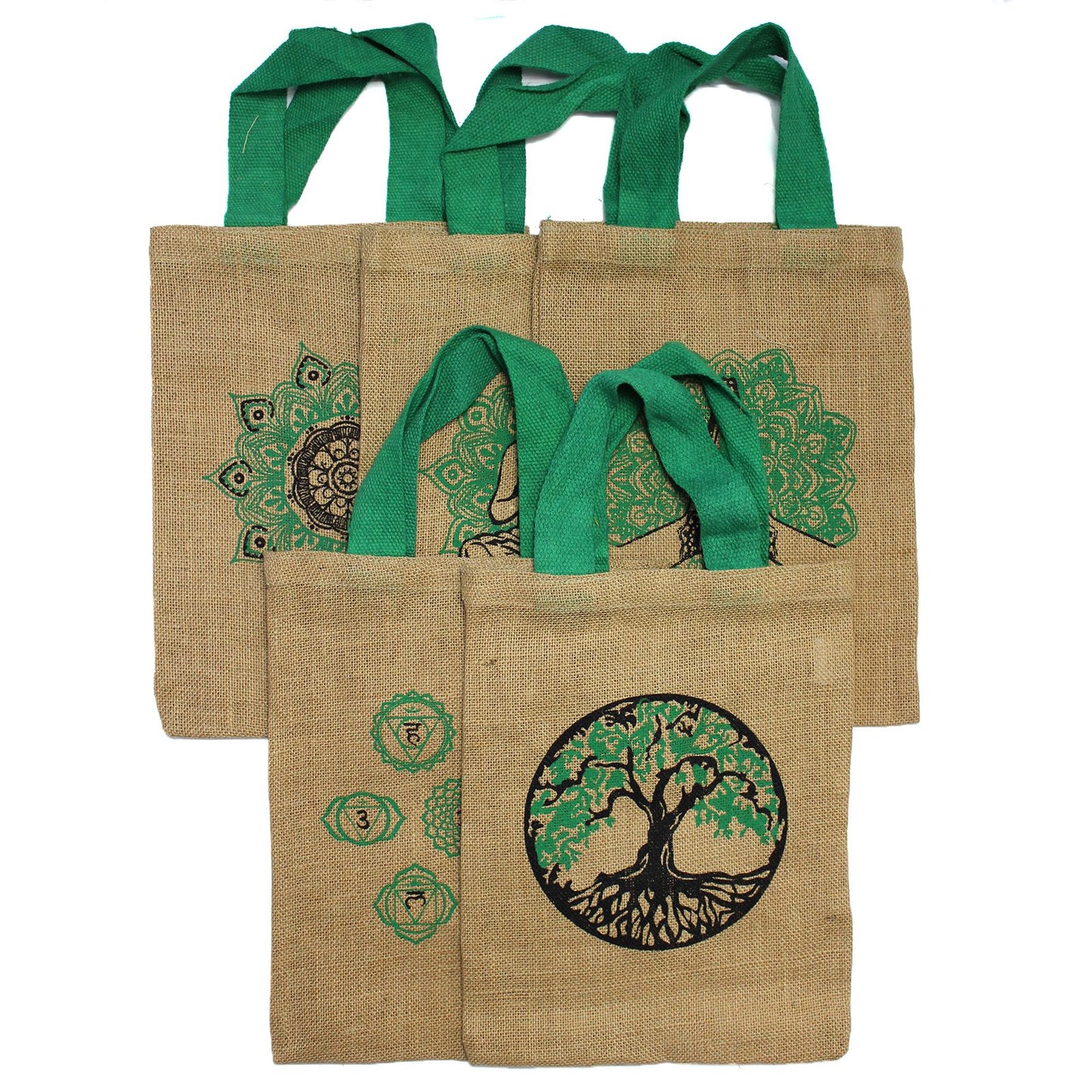 Bolsa de Yute- 5 Diseños Místicos