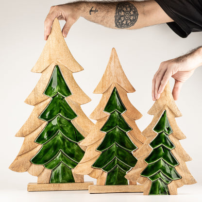 Perdido en el bosque - Árbol 3D extra grande (50x30,5x2,5 cm)
