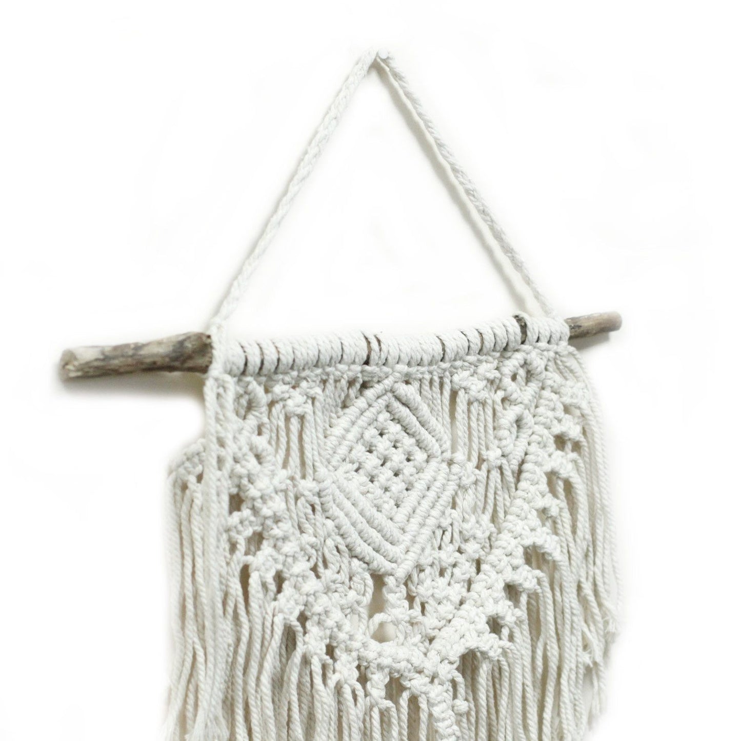 Tapiz Macramé Hogar y Corazón