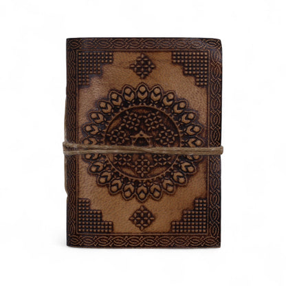 Petits carnets en cuir assortis (4 x 3 pouces) - Vitrine