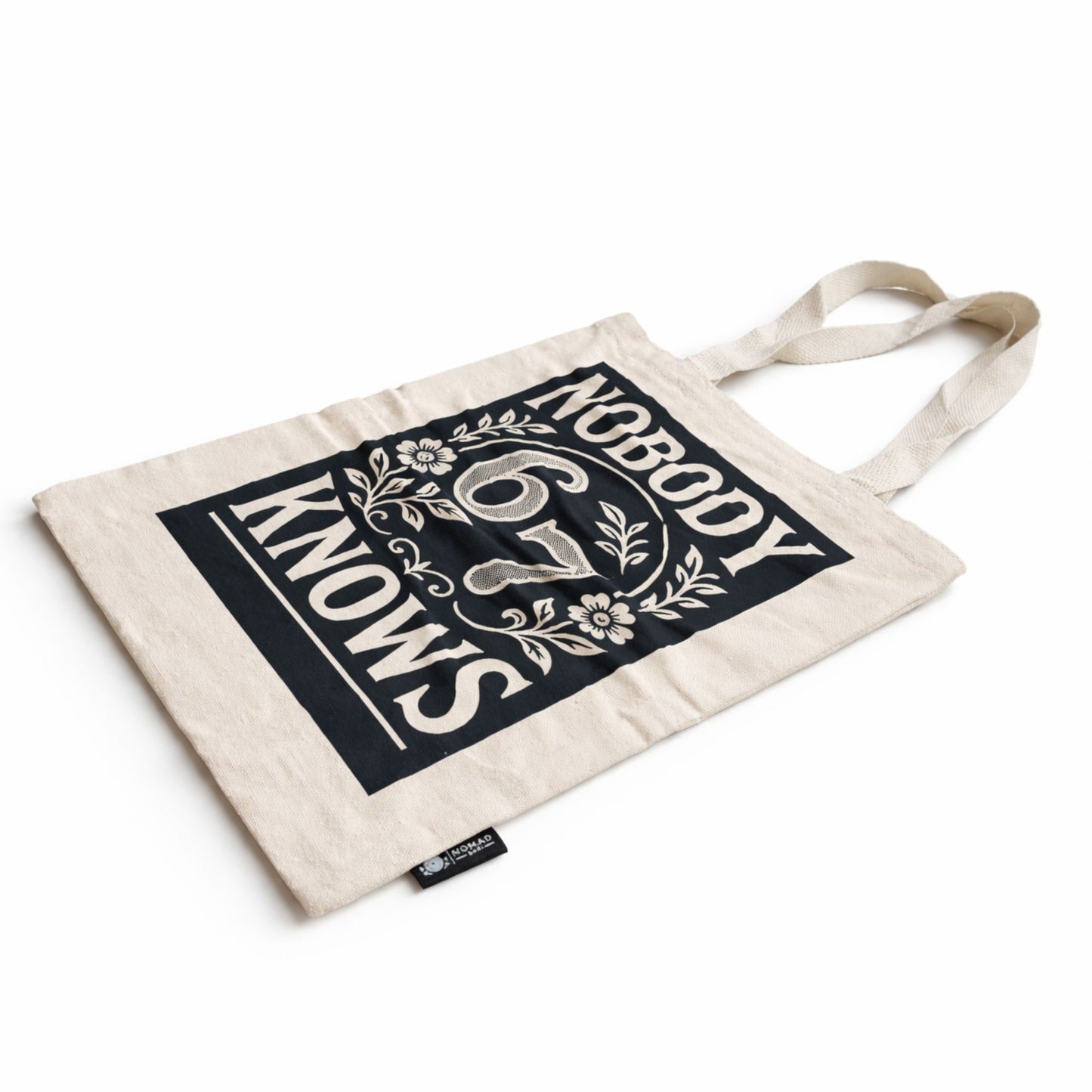 Nomad Sari Iconic Toni Bolso Tote - Nobody Knows 67 - Natural 10oz