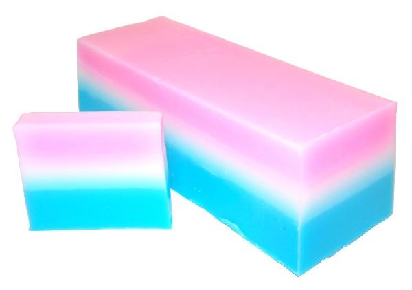 Packung mit 13 Seifenstücken mit Babypuder