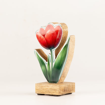 Plantas decorativas de madera - Mini tulipán