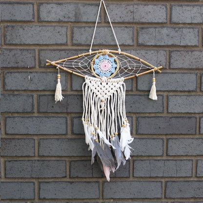 Atrapasueños - Sm Macramé Ojo Colores Surt