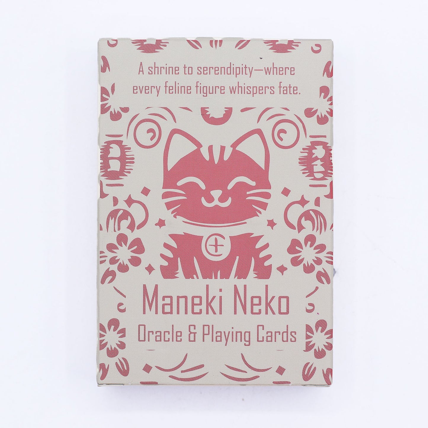 Glückskatzen-Spiel- und Orakelkarten – Maneki Neko Deck