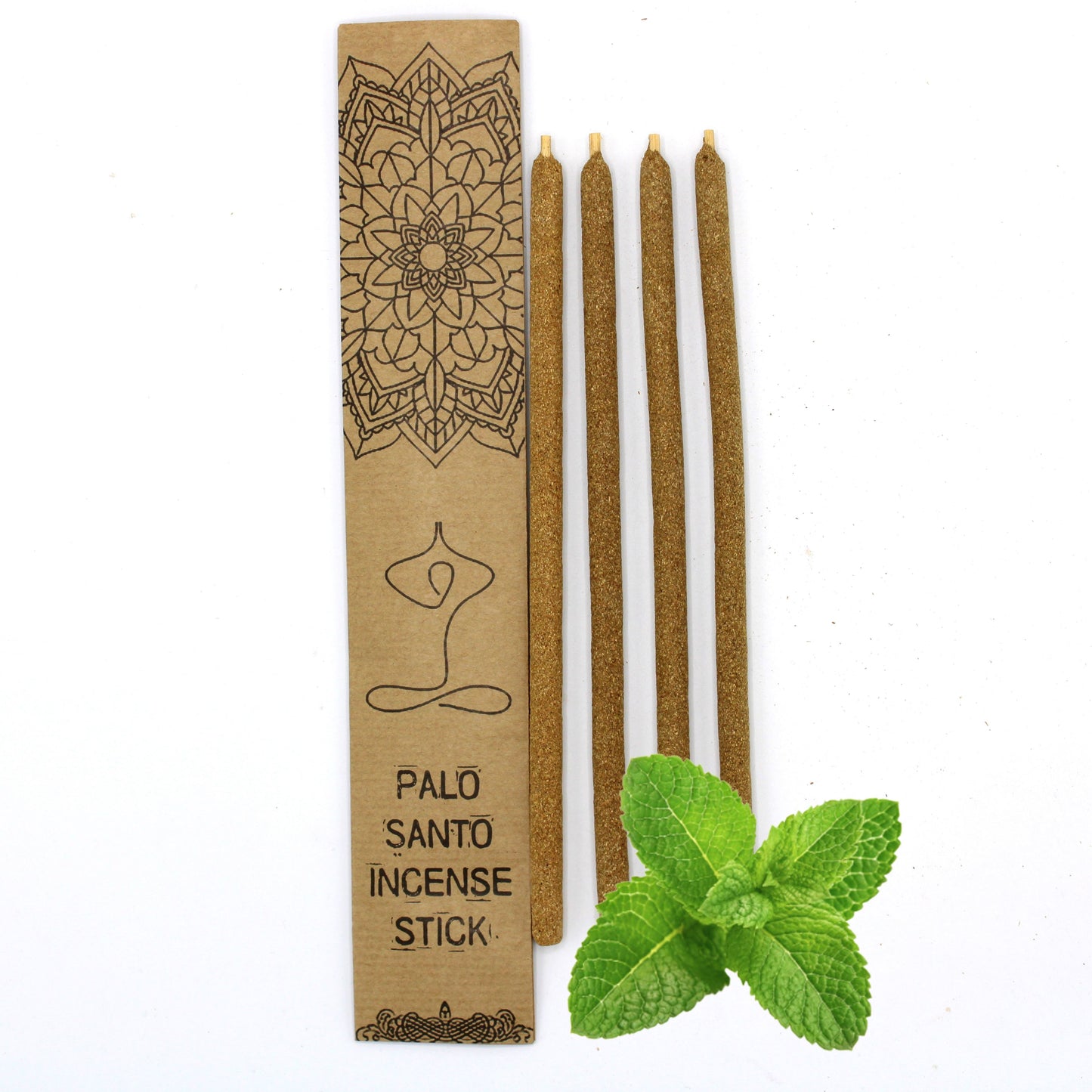 Grands bâtonnets d'encens Palo Santo - Menthe