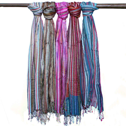 Indische böhmische Schals - 22x72cm - Random Blues