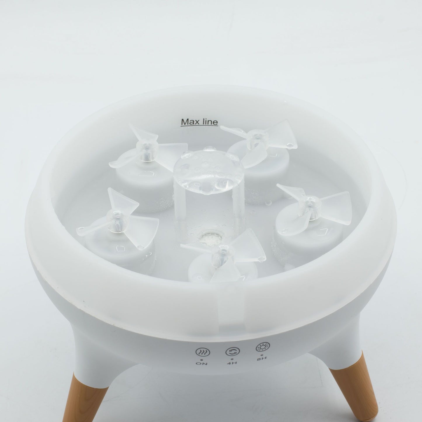 Difusor de aromas con efecto Jellyfish Puff y LED de cambio de color