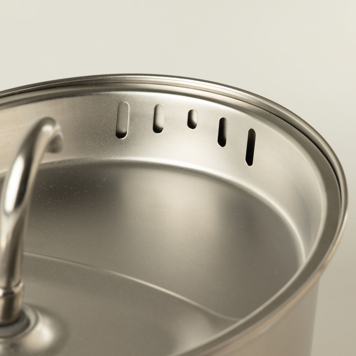 Tazones para comida PAW - Fuente de agua eléctrica de 2.5 litros - USB - acero inoxidable (304)