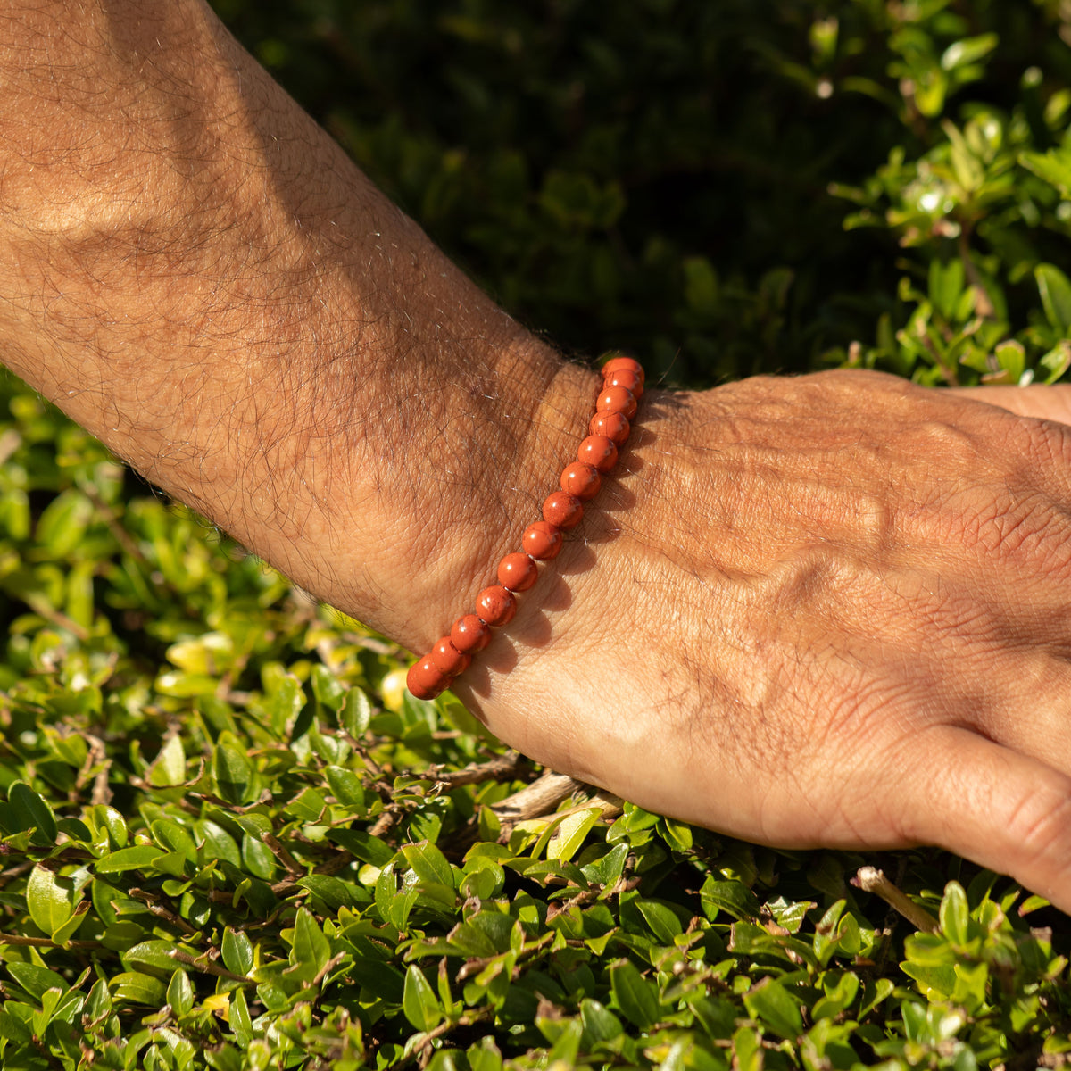 Pulsera de Poder Pequeña (17 cm x 6 mm) - cornalina