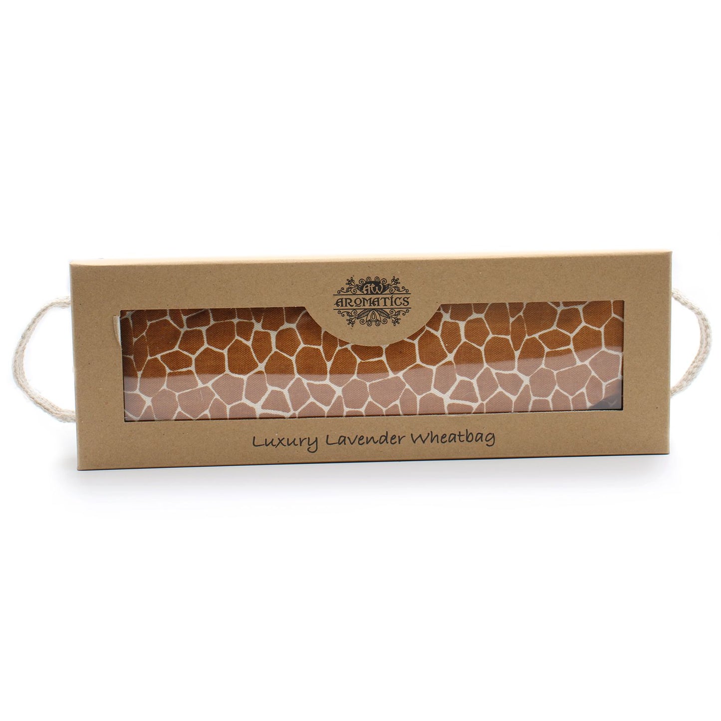 Lavendel-Weizensäckchen in Geschenkbox - Madagaskar-Giraffe