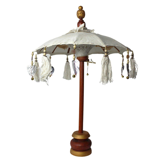 Bali Home Decor Regenschirm - Segeltuch - Natur - 40cm