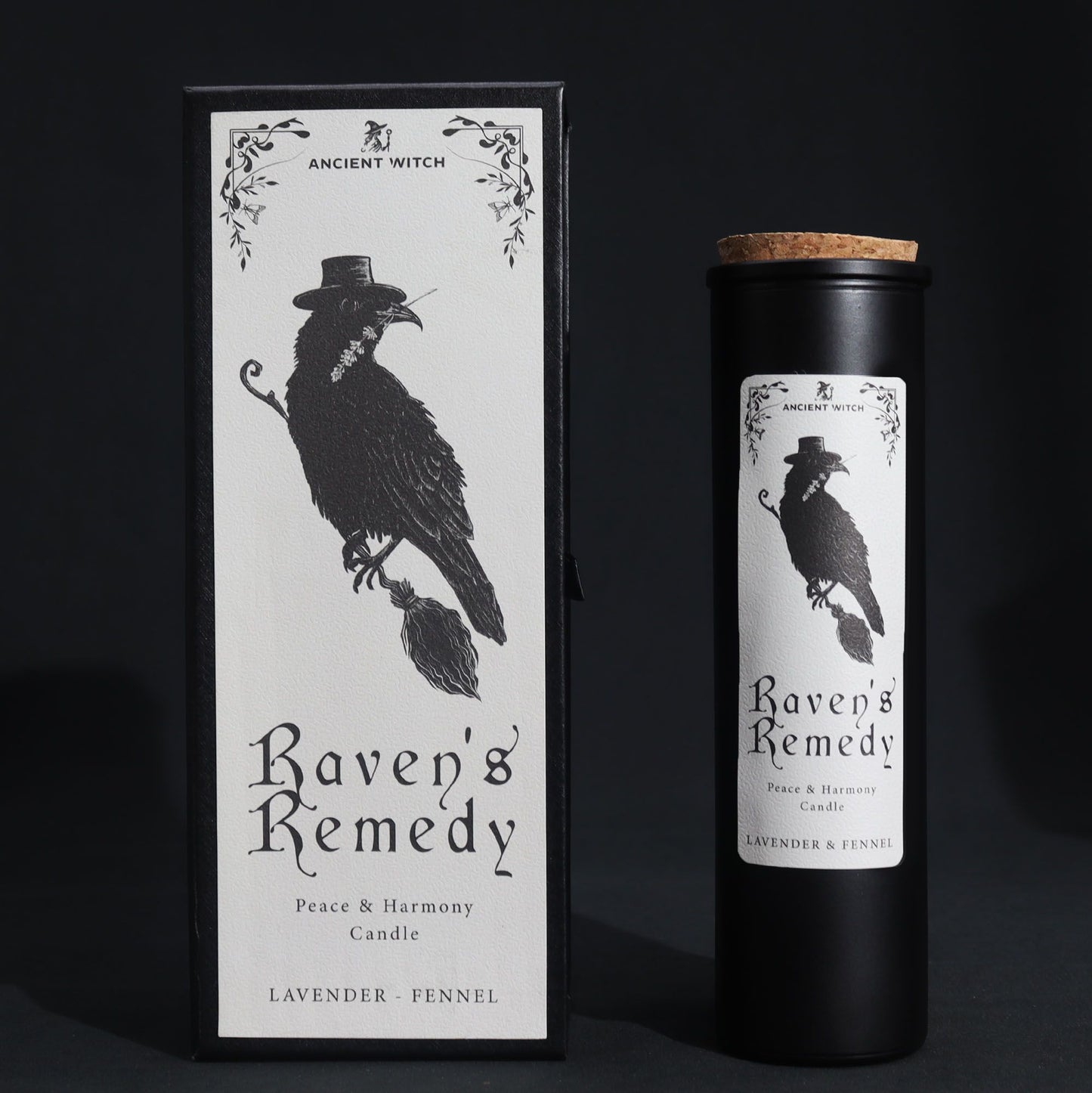 Bougies purificatrices des sorcières anciennes - Remède des corbeaux