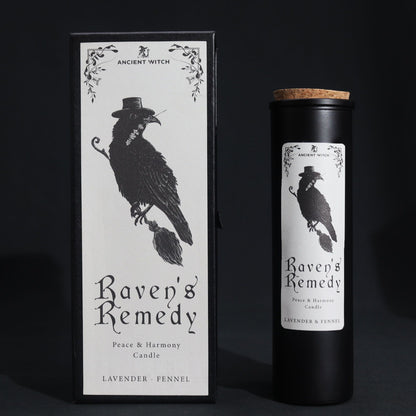 Bougies purificatrices des sorcières anciennes - Remède des corbeaux
