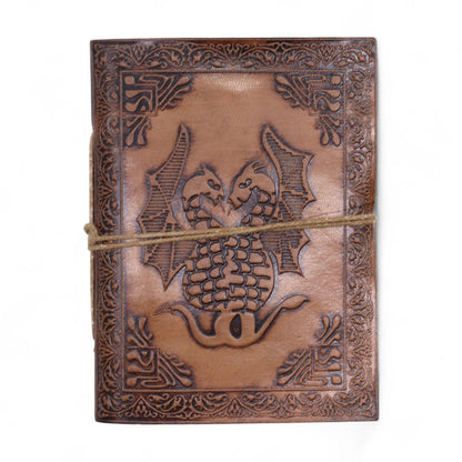 Carnets en cuir de style ésotérique assortis (6 x 4,5 pouces) - Vitrine