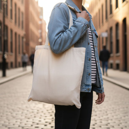 Nomad Sari Iconic Toni Tote Bag - Sin impresión - Natural 10oz