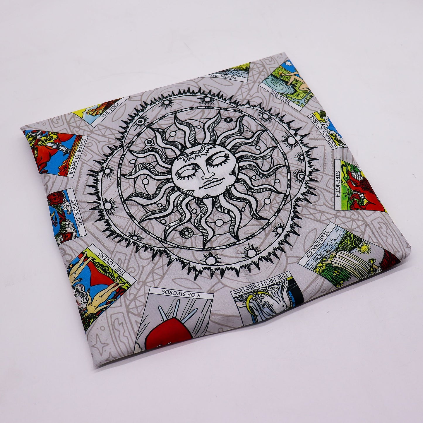 Tissu de lecture de tarot - Arbre de vie