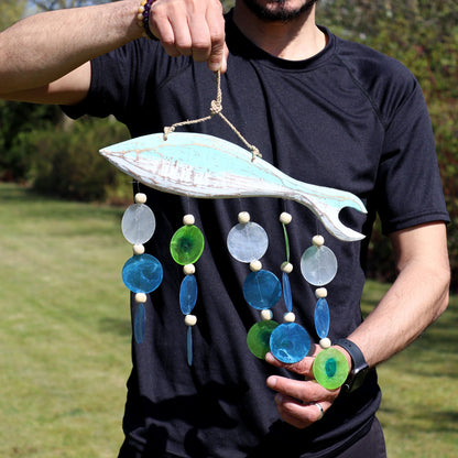 Talla de Pez en Aqua y Gota