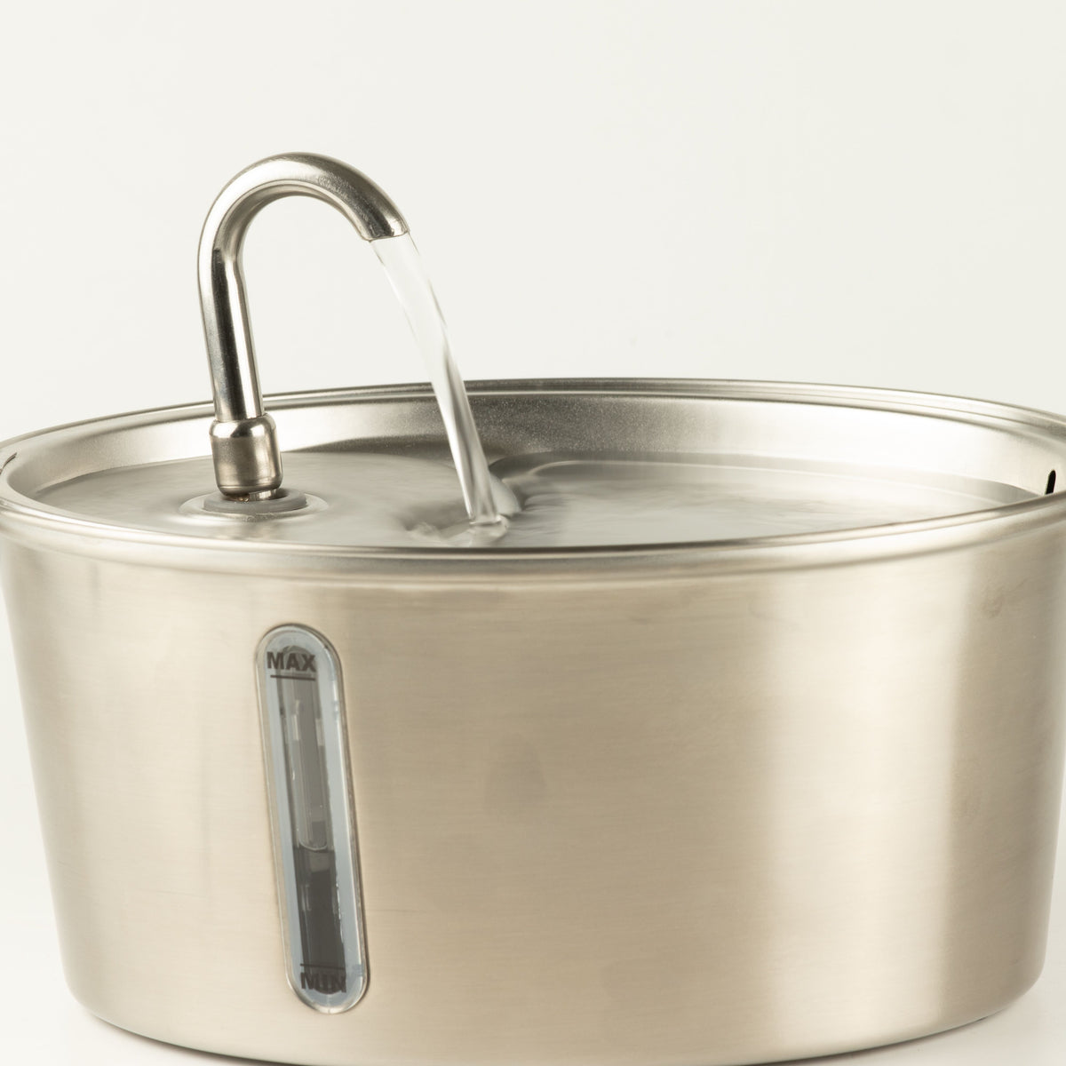 Tazones para comida PAW - Fuente de agua eléctrica de 2.5 litros - USB - acero inoxidable (304)