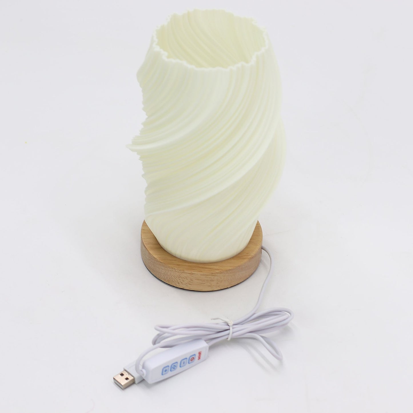 Lampe New Wave - USB - 3 réglages - Nuage tressé