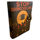 Carnets imprimés en cuir (7 x 5 pouces) - Stop Doom Scrolling - 200 pages papier ordinaire