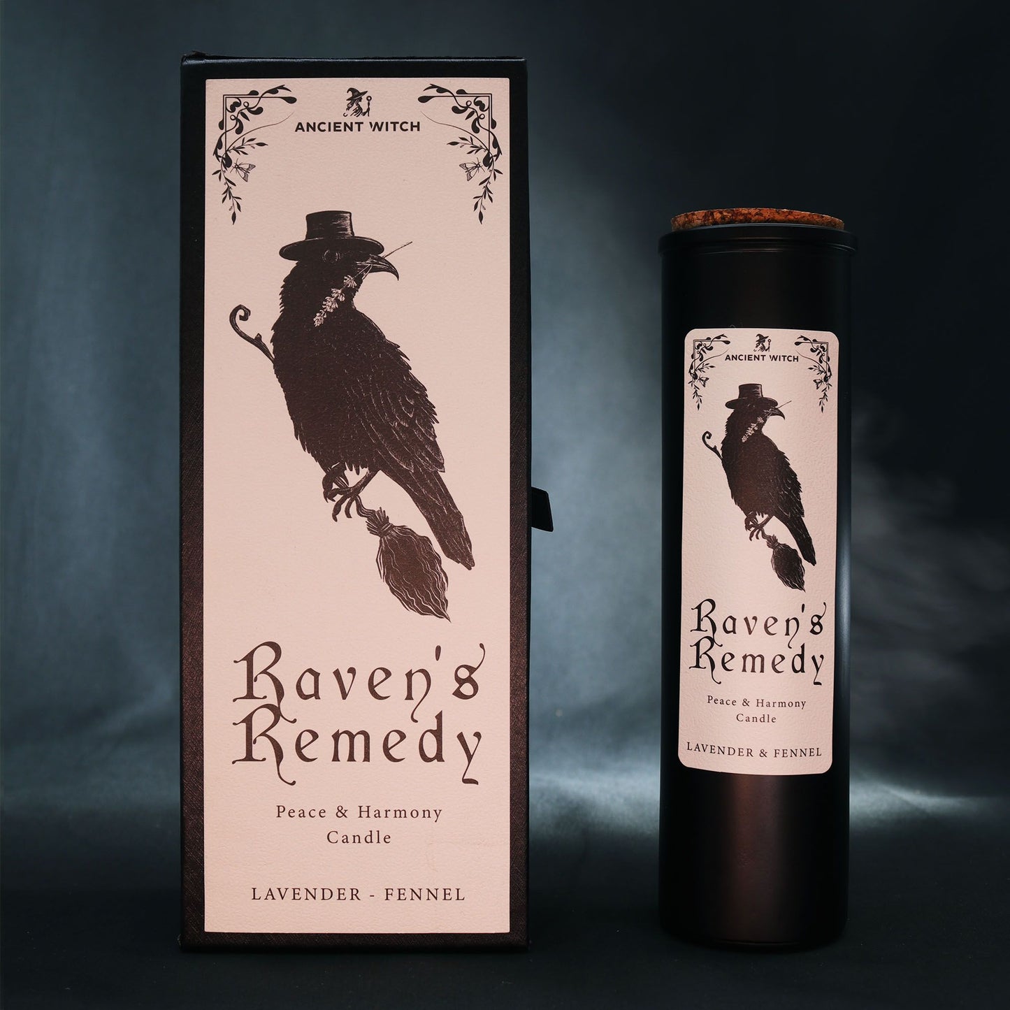 Bougies purificatrices des sorcières anciennes - Remède des corbeaux