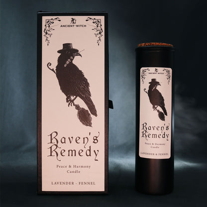 Bougies purificatrices des sorcières anciennes - Remède des corbeaux